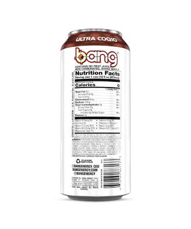 Bang Energy Sweet Ice Tea Sugar-Free Energy Drink 16oz (Pack of 12) - Original Flavor - Buy Online on SooperMarket.com