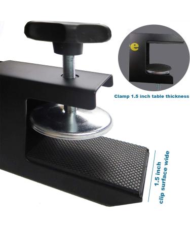 Comesee Professional Table Tennis Ping Pong Net Post Set - Black, 1.5 Inch Width, Adjustable Tension & Height, Easy Setup - Buy Online on SooperMarket.com