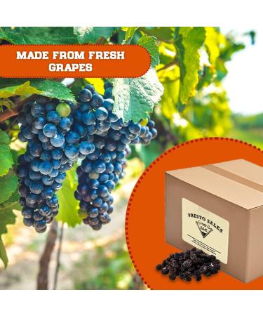 Jumbo Flame Raisins 10 lbs. (160 oz.) USA | Boron Rich | Vegan | No Added Sugar | Energy Boost Snack | Seedless | Presto Sales LLC - Buy Online on SooperMarket.com