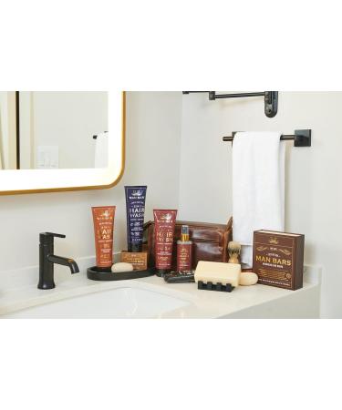 San Francisco Soap Company MAN BAR Cologne Mist Midnight Amber - Long Lasting - Created with the Man in Mind - 6 fl oz - Buy Online on SooperMarket.com