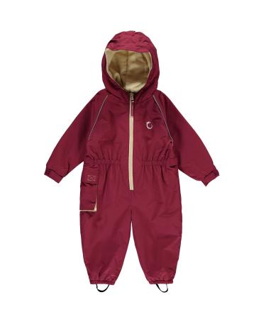 Hippychick Waterproof All In One Shell Rainsuit Splashsuit Snowsuit for Kids Essential Outdoor Clothing For Children 2-3 Years Purple