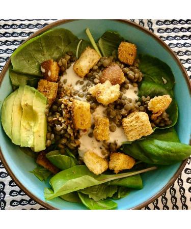 Kelly's Gourmet Cheezy Garlic Croutons - Dairy Free, Soy Free, Palm Oil Free, Plant Based & Vegan - Buy Online on SooperMarket.com