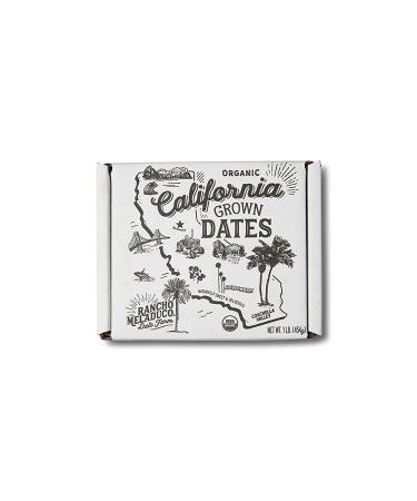 Organic Medjool Dates - Premium Quality 1 lb. Box | Rancho Meladuco - Buy Online on SooperMarket.com