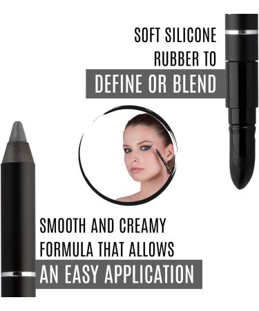IMPALA Waterproof Eyeliner No. 09 - Dark Gray Matte | Long-Lasting, Water-Resistant Formula for Defined or Smudged Looks - Buy Online on SooperMarket.com