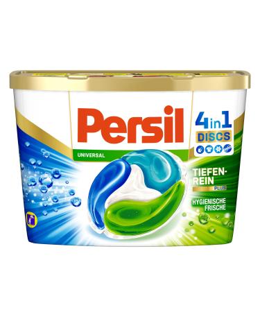 Persil Universal 4in1 Discs (16 wash loads) fully detergent with deep cleaning technology and long-lasting freshness detergent for bright colors 400 g (1 Pack)