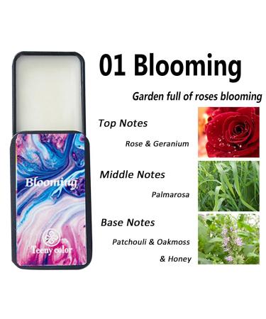 4PCS Solid Balm Sets Solid Perfume Portable Pocket Balm Perfume Perfect for Travel Use Natural Fragrance Parfum for Men and Women (Set A) - Buy Online on SooperMarket.com