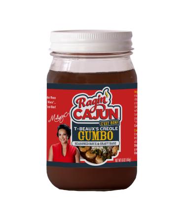 T-Beaux's Creole Gumbo Seasoned Roux & Gravy Base - Melissa "T-Beaux" of Lafayette, LA developed the first Seasoned Gumbo Roux Gumbo Roux 16 Ounce (Pack of 1)