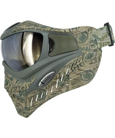 VForce Grill Special Edition Headstamp Paintball Mask Goggle with Quicksilver Lens - One Size Fits All - Buy Online on SooperMarket.com