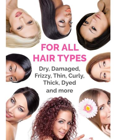 Hair Treatment Serum & Capsule Oil - No Rinse Argan Macadamia Avocado | Vitamins A C E Pro B5 - Conditioner for All Hair Types (40 Capsules - Buy Online on SooperMarket.com