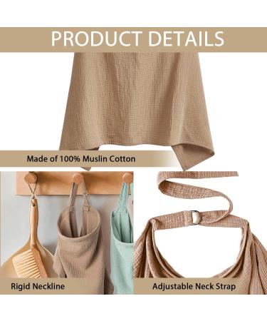 Lohill Breastfeeding Towel & Nursing Cover | Silent Musselin Baby Cover for On-the-Go Moms - Buy Online on SooperMarket.com
