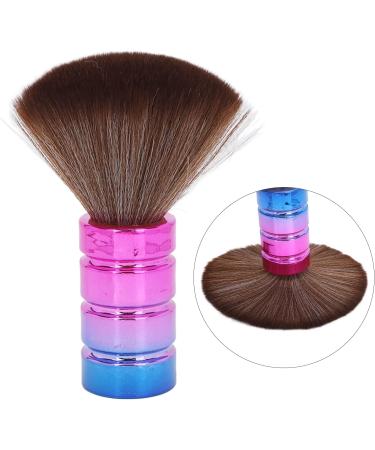 Neck Duster Brush Soft Nylon Bristles Electroplate Ergonomic Barber Hair Cutting Neck Hair Brush Stand Up Base Comfortable Suitable for Barber Shop or Home Use - Buy Online on SooperMarket.com
