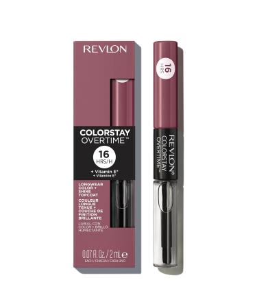 REVLON PROFESSIONAL Colorstay Overtime Lipcolor 370 Everlasting Rum - 2ml Brown | Long-Lasting Liquid Lipstick | International Shipping Available - Buy Online on SooperMarket.com