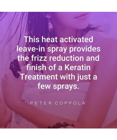 PETER COPPOLA Keratin Concept Just Blow Dry Spray 6 oz - Heat Protectant for Smooth, Straight Hair with Reduced Blow Dry Time - Adds Shine and Conditions - 6oz - Buy Online on SooperMarket.com