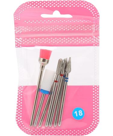 Nail Drill Bits Gel Removal Electric Cuticle Remover Bit Left Right Handed Tungsten Ceramic for Acrylic Nails - Buy Online on SooperMarket.com