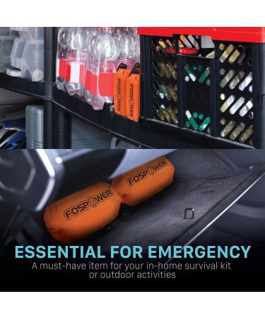 FosPower Emergency Sleeping Bag - Waterproof Survival Shelter Tent & Thermal Blanket with Whistle | Bivvy Bag for Camping, Hiking & Outdoors - Buy Online on SooperMarket.com