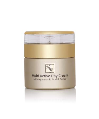 H&B Multi-Active Day Cream Anti-Aging Face Moisturizer for Women Hyaluronic Acid Caviar Extract