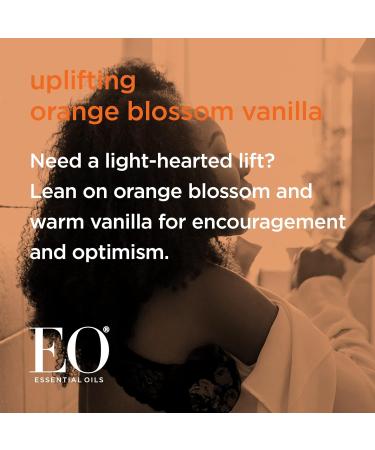 Organic Plant-Based Orange Blossom & Vanilla Hand Soap 12oz (Pack of 3) | Gentle Cleanser with Essential Oils - Buy Online on SooperMarket.com