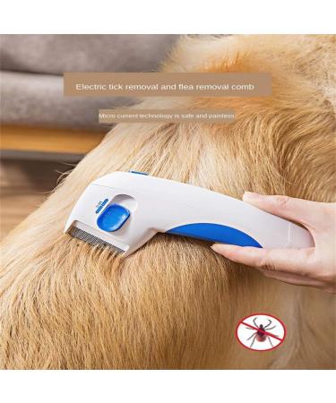AIJIANG Flea Treatment Comb for Dogs Electric Dog Flea Comb Pet Flea Zapper Comb Fleas Removal Tool - Buy Online on SooperMarket.com