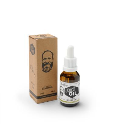 Beyer's Oil Beard Oil Cedar & Sandal 30ml - 100% natural beard care - Makes the beard soft and smooth 30 ml (1 pack)