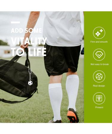 2 Pieces Football Keychain - Soccer Sports Ball Favors & Gifts for Fans | Perfect Souvenirs for Parties Adults & Kids - Buy Online on SooperMarket.com