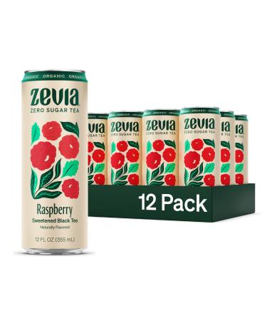 Zevia Raspberry Black Tea 12x355ml