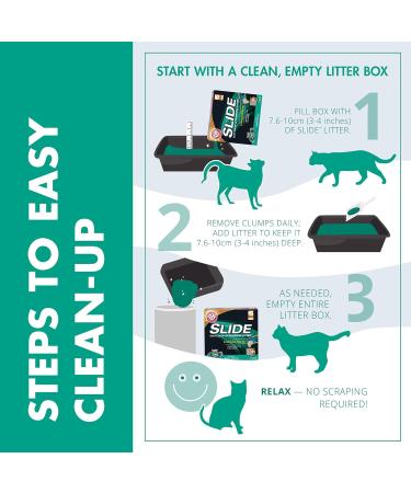 ARM & HAMMER Cat Litter Clump & Seal Slide Non-Stop Odour Control Dust Free Clumping Clay Litter 9.1kg (Pack of 1) Non Stop Odour Control 9.1kg - Buy Online on SooperMarket.com