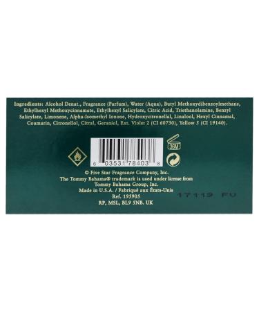 Tommy Bahama Martinique Eau de Cologne for Men 3.4 Fl Oz (Pack of 1) - Buy Online on SooperMarket.com