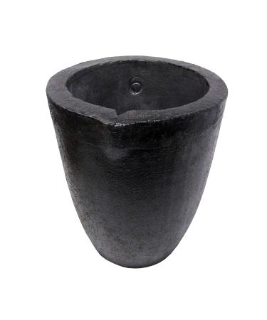 #6-10Kg Clay Graphite Crucibles Premium Black Foundry Cup Furnace Torch Melting Casting Refining for Gold. Also Great for Silver, Copper, Brass, Aluminum Number 6