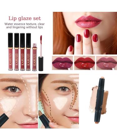 All-in-One Makeup Kit - 20 Colors Eyeshadow Palette RUIGPRO Foundation Brushes & More - Perfect Gift for Women Girls & Teens | International Shipping - Buy Online on SooperMarket.com