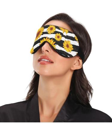 Haskirky Light Blocking Eye Mask for Deep Sleep | Adjustable, Breathable | Men and Women | Perfect for Travel, Yoga, Meditation - Buy Online on SooperMarket.com