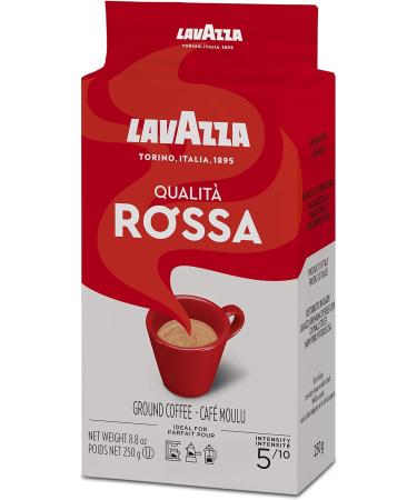 Lavazza Espresso Rossa Ground Coffee 250g (packaging may vary) & Lavazza Crema E Gusto Classico Roasted Ground Coffee 8.8 Ounce (Pack of 1) Espresso Rossa Coffee + Coffee Blend - Buy Online on SooperMarket.com