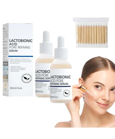 Lactobionic Acid Pore Refining Serum Lactobionic Acid Pore Refining Serum Always Young Lactobionic Acid Serum for Women (2pcs)