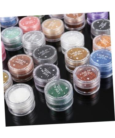 NOLITOY 60 Pcs Eye Shadow Loose Eyeshadow Glitter Pigment Manicure - Buy Online on SooperMarket.com
