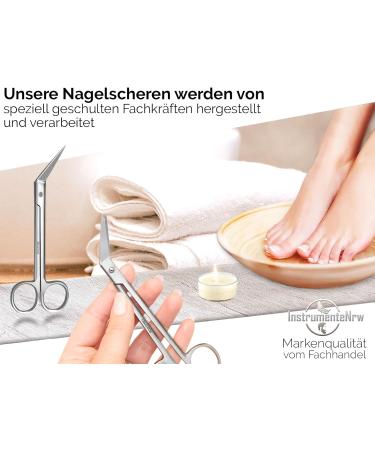 Large Long Nail Scissors for Seniors | Micro-Toothed Foot Care Set for Toenails & Fingernails (16 cm) - Pedicure Alternative to Nail Tongs - Buy Online on SooperMarket.com
