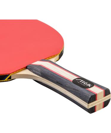 STIGA Performance 4 Player Ping Pong Paddle Set with 6 3 Star Orange and White Balls - Buy Online on SooperMarket.com
