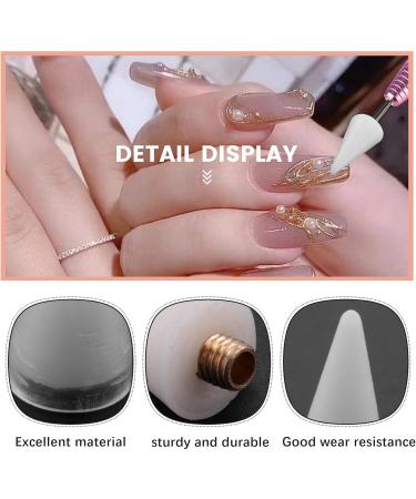 Ronlok 32 Pieces Nail Rhinestone Picker Replacement Tips for Nail Dotting Pen for Picking Up Nail Gemstone Jewellery Replacement - Buy Online on SooperMarket.com