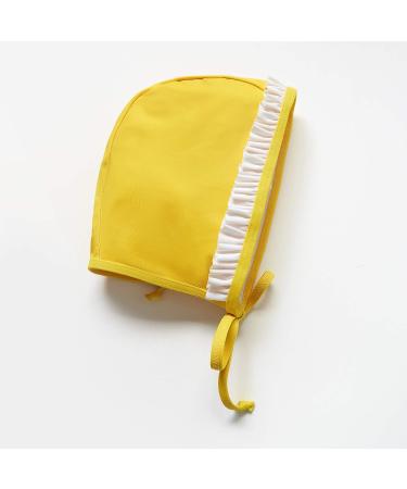 Bonverano Baby Girls Long-Sleeve Lemon Swimsuit | UPF 50+ Sun Protection | 18-24 Months - Buy Online on SooperMarket.com