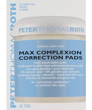 Peter Thomas Roth Max Complexion Correction Pads - Skin Clearing Treatment - Buy Online on SooperMarket.com