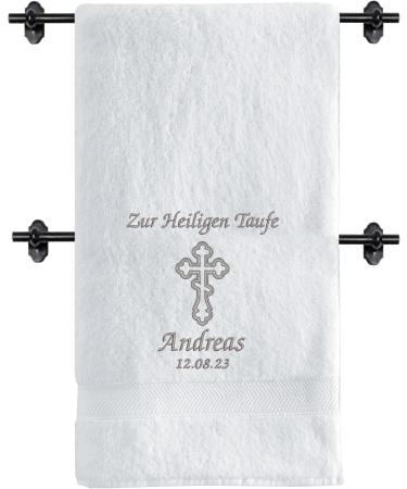 Buy Baptism Cloth (Glitter Silver 100x50cm) | Perfect for Holy Baptism - Worldwide Shipping - Buy Online on SooperMarket.com