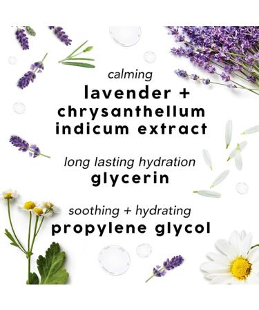 Lavender Hydrating Face Mist Facial Spray with Lavender & Chrysanthemum Lavender Face Toner for Dry Skin Makeup Setting Spray for Face Soothing Face Spray Nourishing Dry Skin & Relieve Acne 100ml - Buy Online on SooperMarket.com