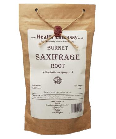 Health Embassy Burnet Saxifrage Root Tea | Pimpinella Saxifraga L | Petit Boucage Racine Tisane (50g)