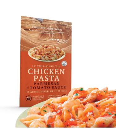 Chef 5 Minute Meals Chicken Pasta Parmesan Self-Heating Backpack Meal Kit 1