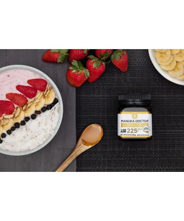 Manuka Doctor Monofloral MGO 225+ Manuka Honey 8.75 oz - Premium Natural Sweetener - Buy Online on SooperMarket.com