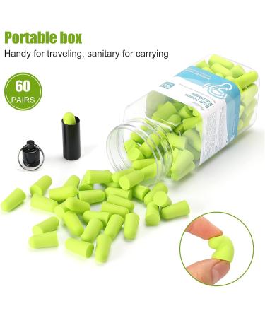 ProCase Hearing Protection & Eye Protection Set - NRR 28 dB Soundproofing Shooter + Protective Glasses + 60 Pairs Foam Earplugs for Optimal Safety - Buy Online on SooperMarket.com