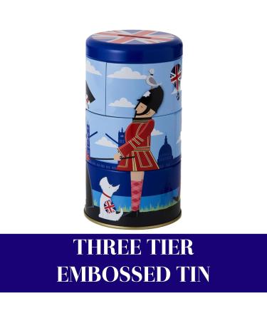 London Scene Souvenir Jelly Bean Sweets Tin - Individually Wrapped English Retro Sweets Gift Box - British Father's Day Gift - Buy Online on SooperMarket.com
