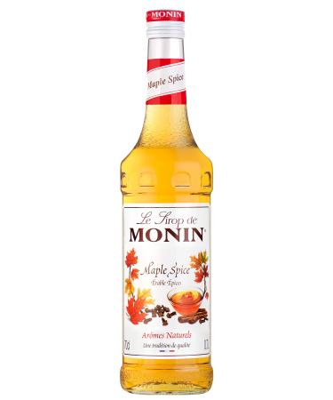 MONIN Premium Maple Spice Syrup 700ml for Coffee and Cocktails. Vegan-Friendly Allergen-Free 100% Natural Flavours and Colourings Maple Spice 700 ml (Pack of 1)