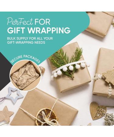 2 Rolls Pack -- Brown Kraft Paper Made in USA 17.75 x 1200 Per Roll (200 feet) Ideal for Gift Wrapping  Art  Craft  Packing  Shipping  Floor Covering  Dunnage  Table Runner  100% Recycled Material - Buy Online on SooperMarket.com