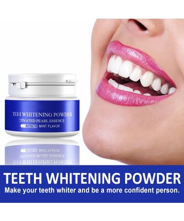 Professional Teeth Whitening Powder - 1.1 oz Charcoal Formula for Coffee & Tobacco Stain Removal - Effective Tooth Whitener - Buy Online on SooperMarket.com