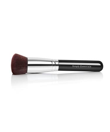 Round Kabuki Makeup Brush for Liquid, Cream, Mineral & Powder Foundation - Prime Quality Design with Carrying Case & E-Book - Buy Online on SooperMarket.com