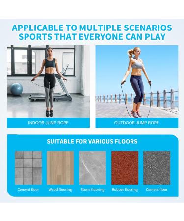 Adjustable Speed Rope - Foam Handle Slipproof Ideal for Fitness & Endurance Jumping - Perfect for Kids & Adults - Black/Red - Buy Online on SooperMarket.com